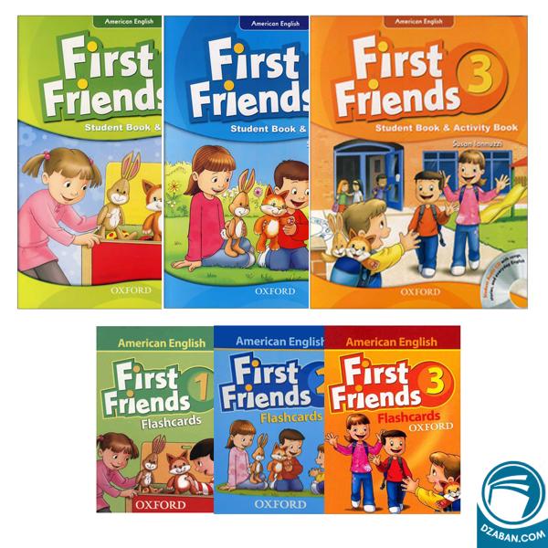 American First Friends Book + Flashcards Series