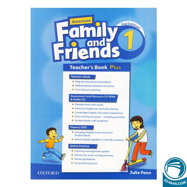 Teachers book American Family and Friends 1 Second Edition