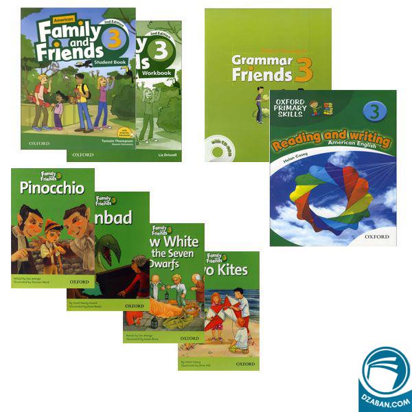 پک آموزشی American Family and Friends 3 Second Edition