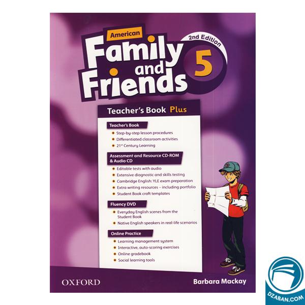 Teachers book American Family and Friends 5 Second Edition