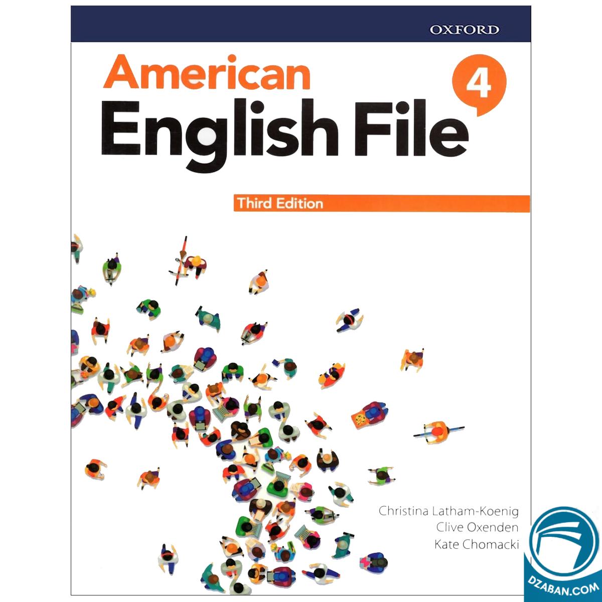 کتاب American English File 4 ویرایش سوم