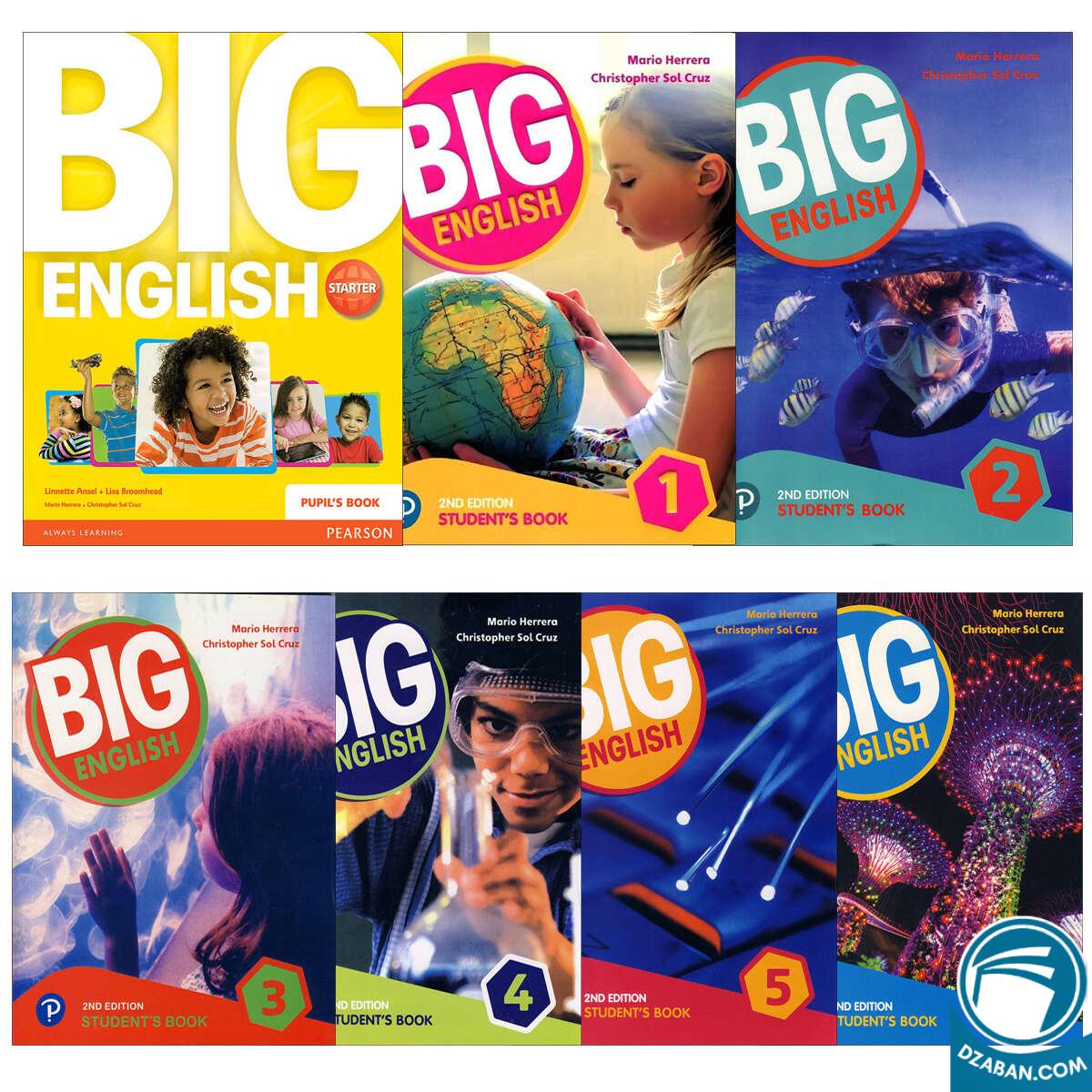 مجموعه کتاب های Big English Second Edition