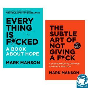 Mark Manson Collection 2 Books Set (The Subtle Art of Not Giving a Fuck, Everything Is Fucked)