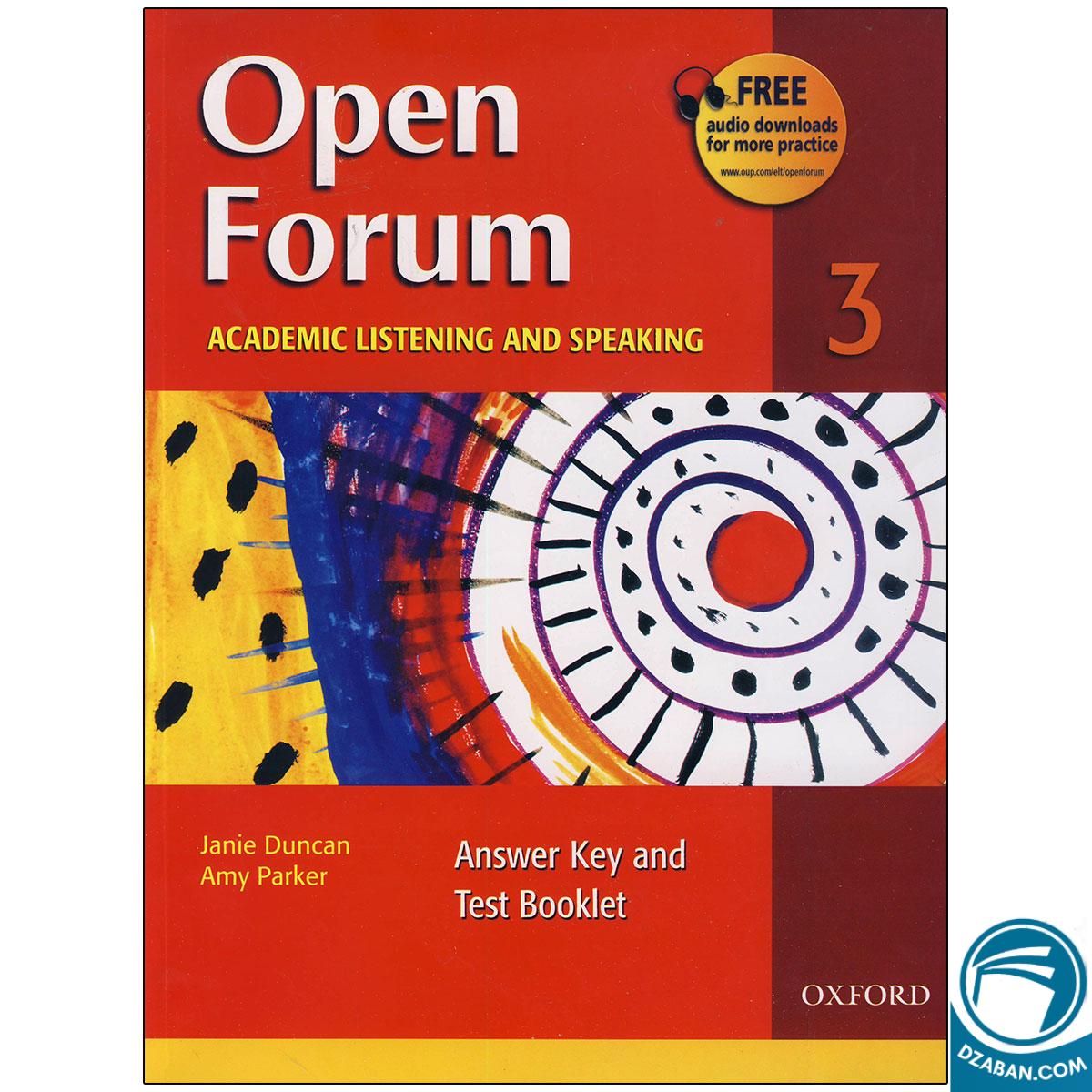 Open Forum 3