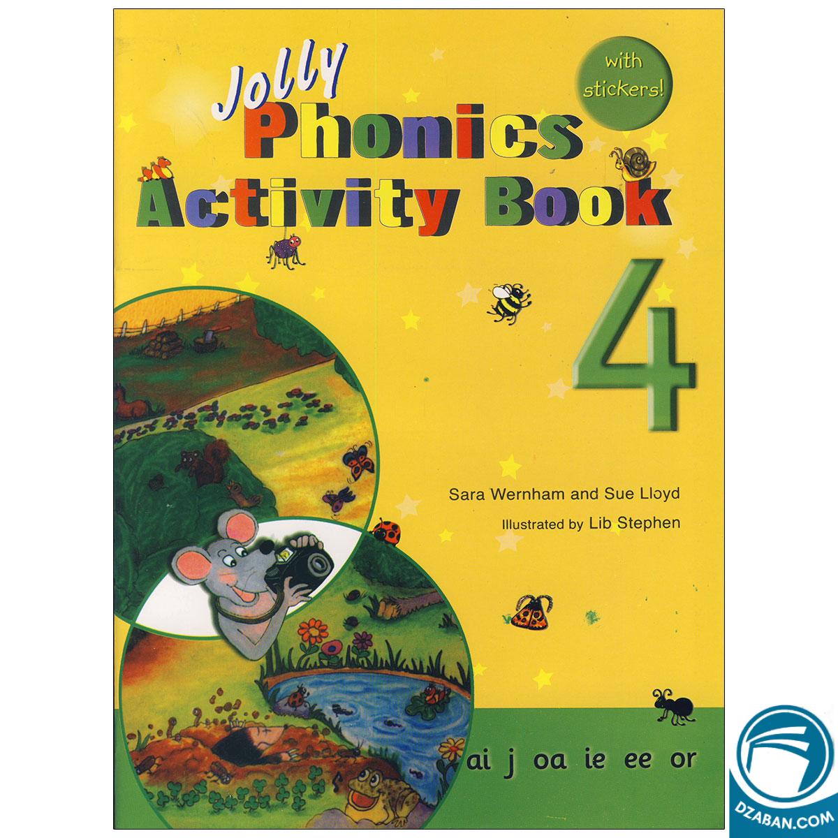 Jolly Phonics Activity Book 4