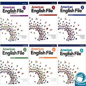 مجموعه کتاب های American English File ویرایش3