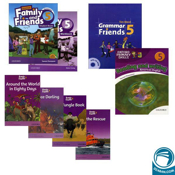 پک آموزشیAmerican Family and Friends 5 Second Edition