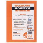 Vocabulaire Progressive Du Francais Debutant