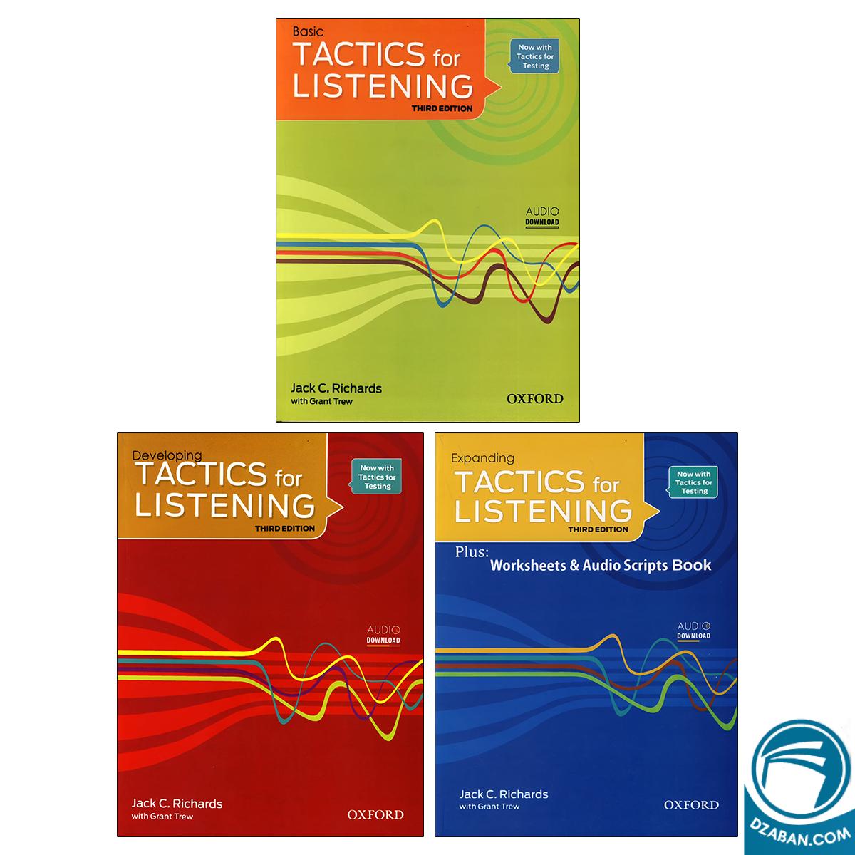 مجموعه کتاب های Tactics for Listening