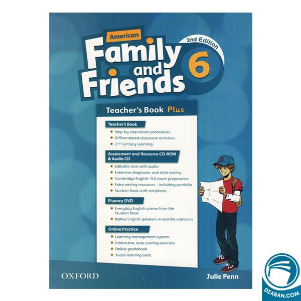 Teachers book American Family and Friends 6 Second Edition