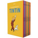 پک 23 جلدی کتاب The Adventures of Tintin به زبان انگلیسی