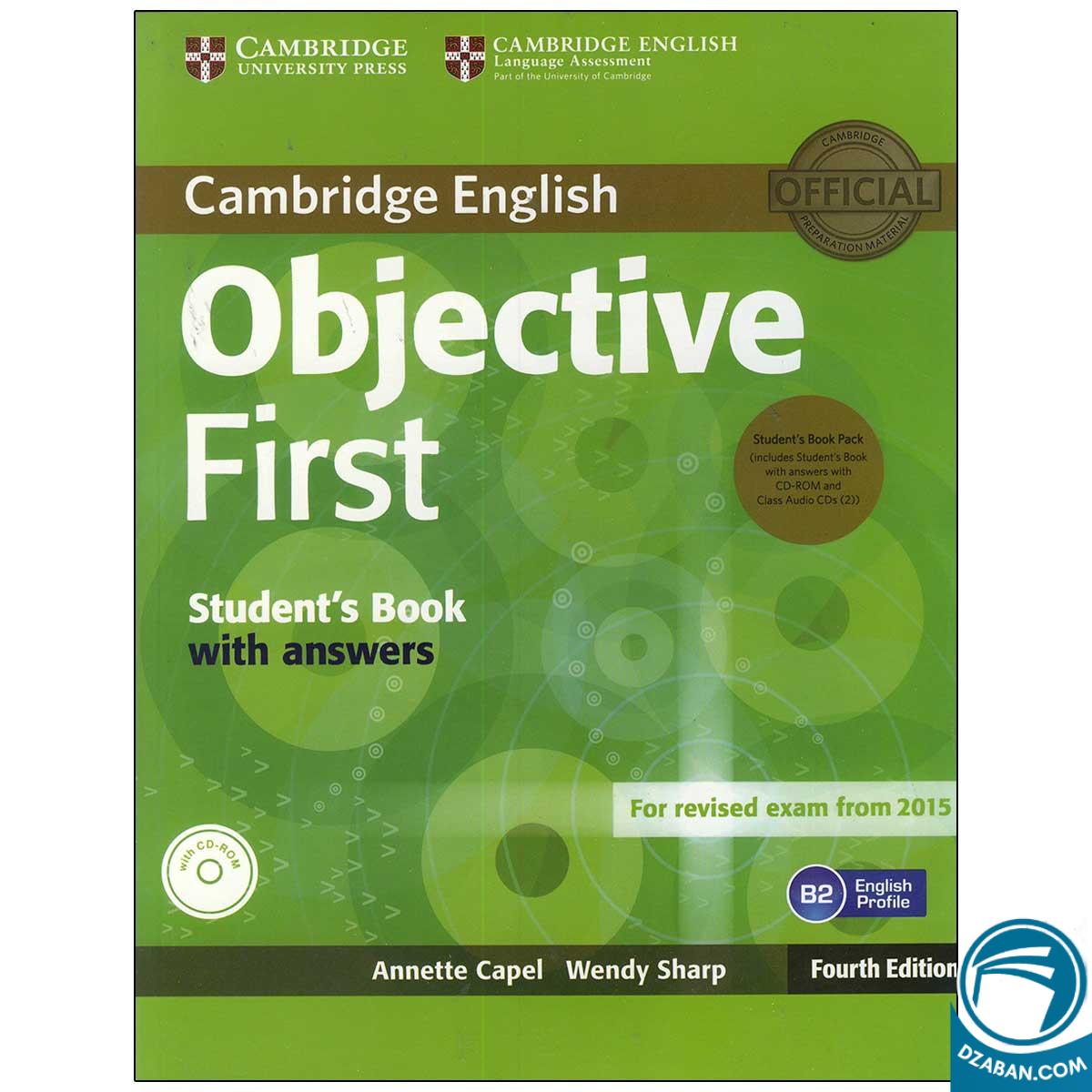 Objective First By Wendy Sharp and Annette Capel