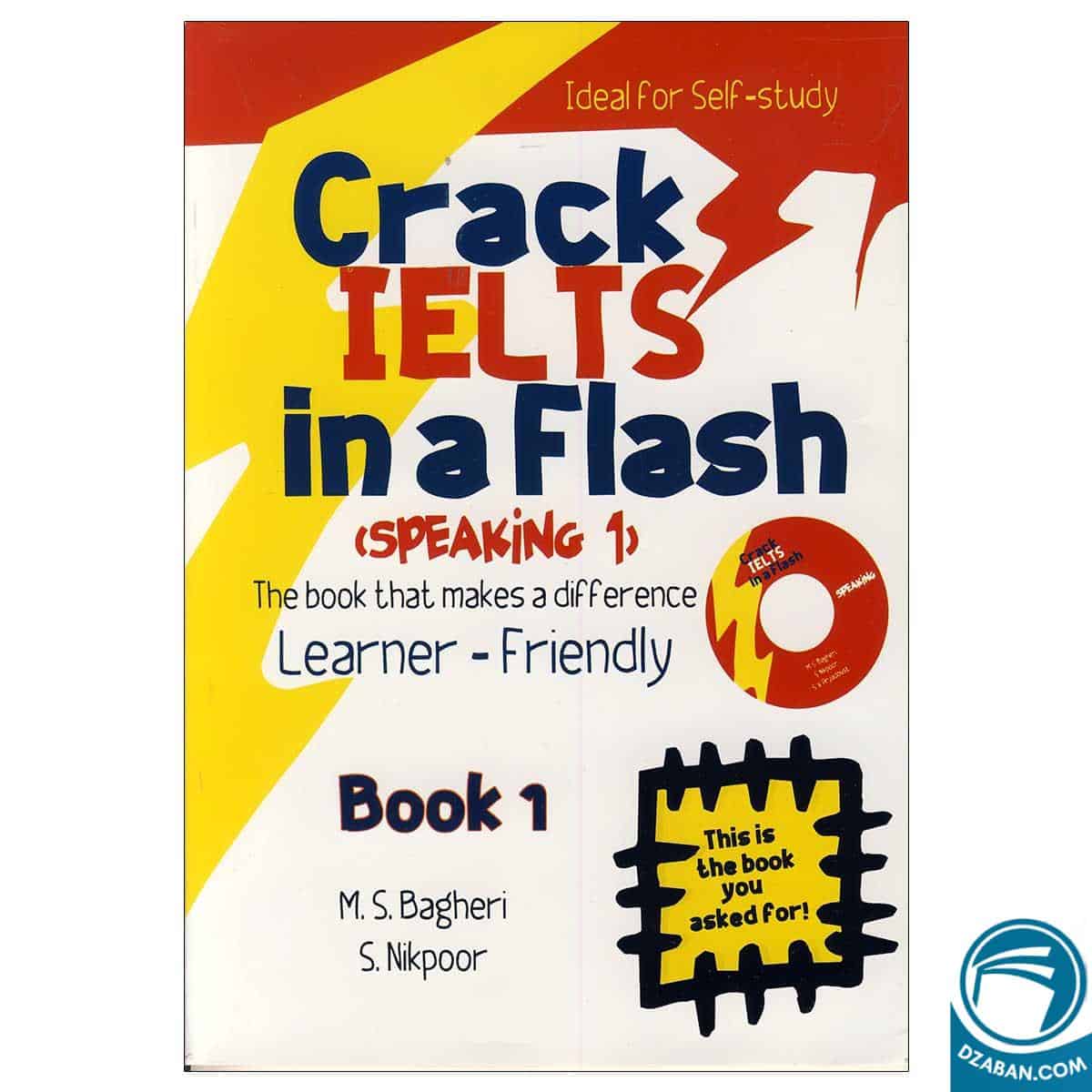 بهترین آموزش تقویت زبان انگلیسی برای self-study، کتاب Crack IELTS in a Flash، مناسب برای یادگیری سریع و مؤثر، فروشگاه آنلاین انتشارات دنیای زبان امید.