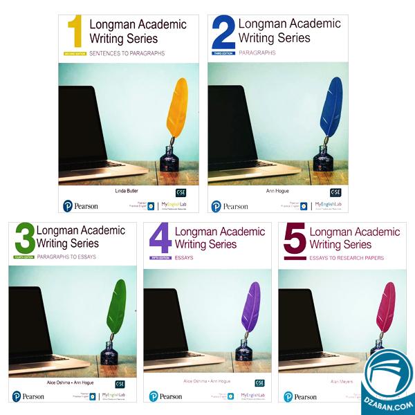 Longman Academic Writing Series کتابهای آموزش نگارش آکادمیک زبان انگلیسی.